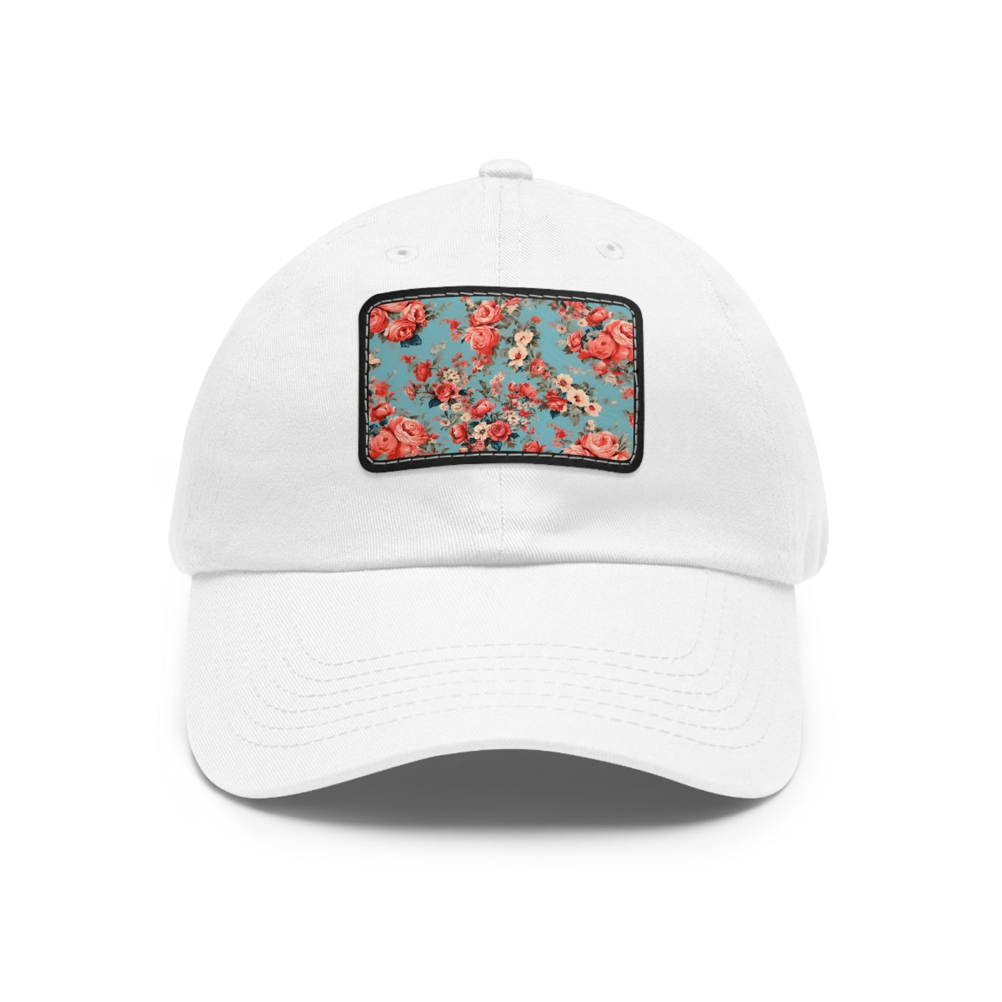 Retro Reimagined: Vintage Fabric Print Baseball Cap