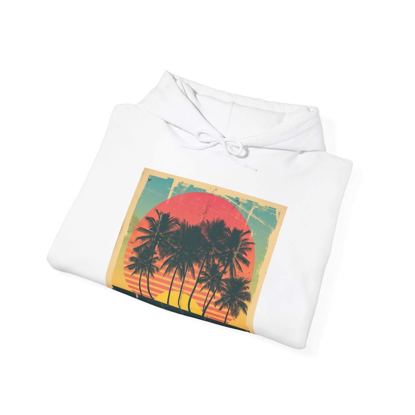 Tropical Paradise Retro Hoodie