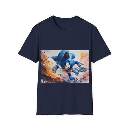 Sonic Watercolor Tee: Speedy Style