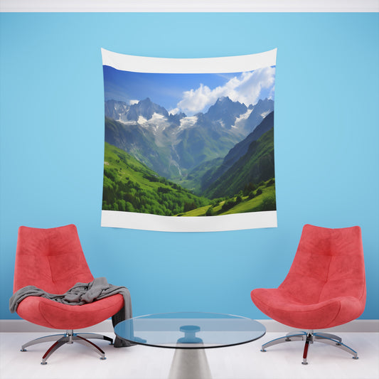 Majestic Tapestry of the French Alps: A Breathtaking Landscape for Your Home 

This | Wall Tapestry | All Over Print, AOP, Decor, Halloween, Home & Living, Home Decor, Indoor, Spring Essentials, Sublimation, Tapestry | Prints with Passion