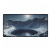 Frozen Exoplanet Crater Lake Sci-Fi Gaming XXL Extended Desk Mat