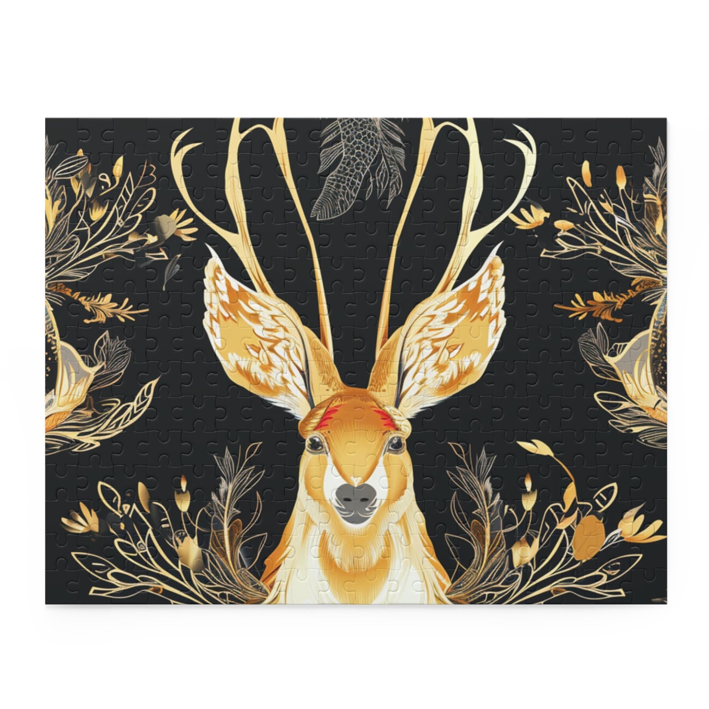 Mythical Jackalope Pattern Puzzle