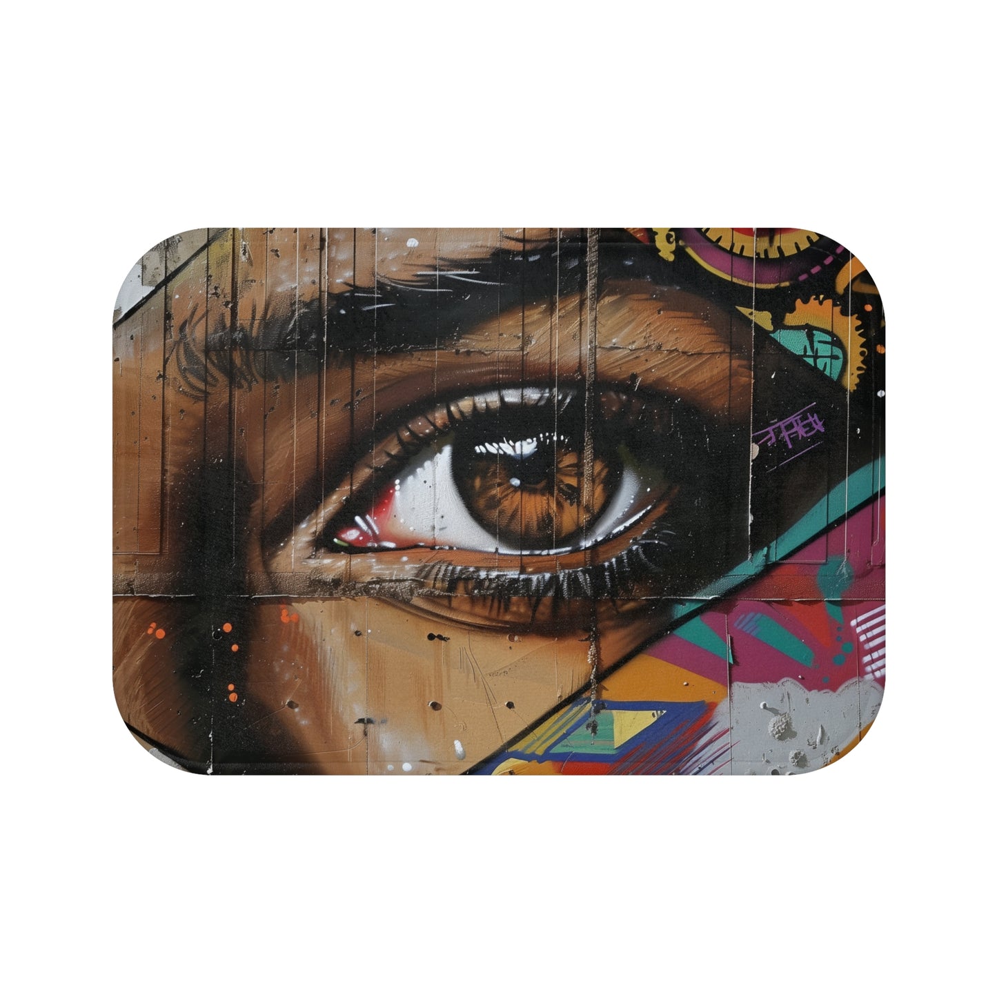 Urban Art Splash Bath Mat | Bath Mats | Bath, Bathroom, Home & Living, Indoor, Sublimation | Prints with Passion