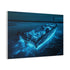 Sunken Ship Glowing with Bioluminescence — Canvas Wall Art — Product Detail View 6