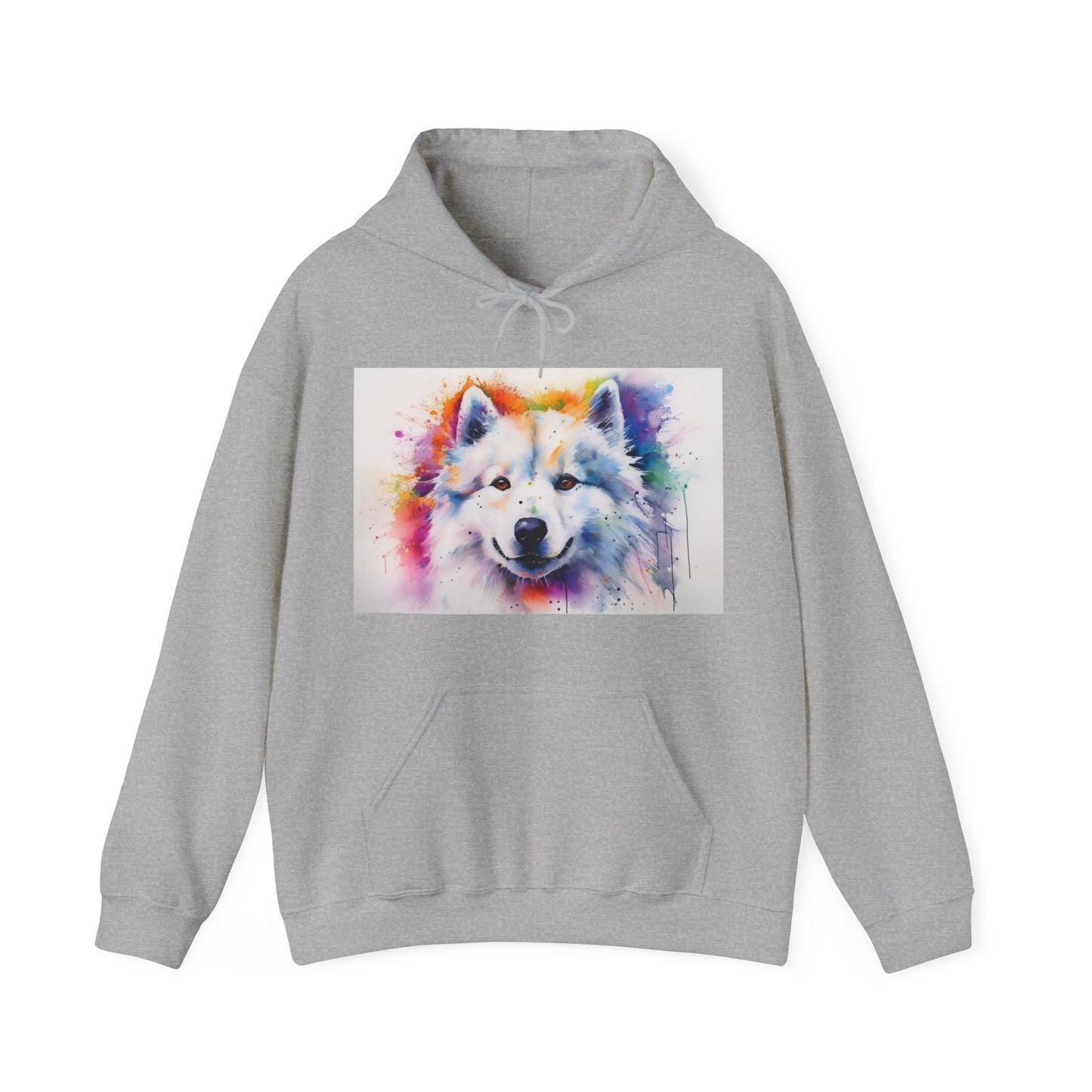 Smiling Samoyed Cloud Hoodie