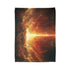 Solar Sword Shattering the Sky Plush Fleece Throw Blanket