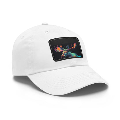 Wild and Beautiful Moose Watercolor Baseball Cap