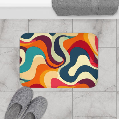 Wavelicious Retro Bath Mat