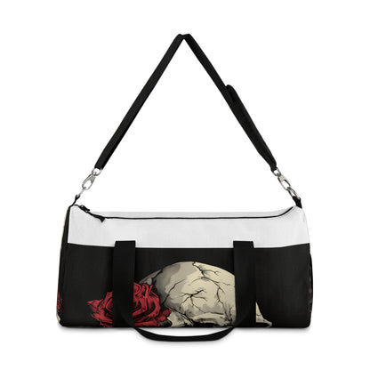 Skull and Rose Duffel Bag