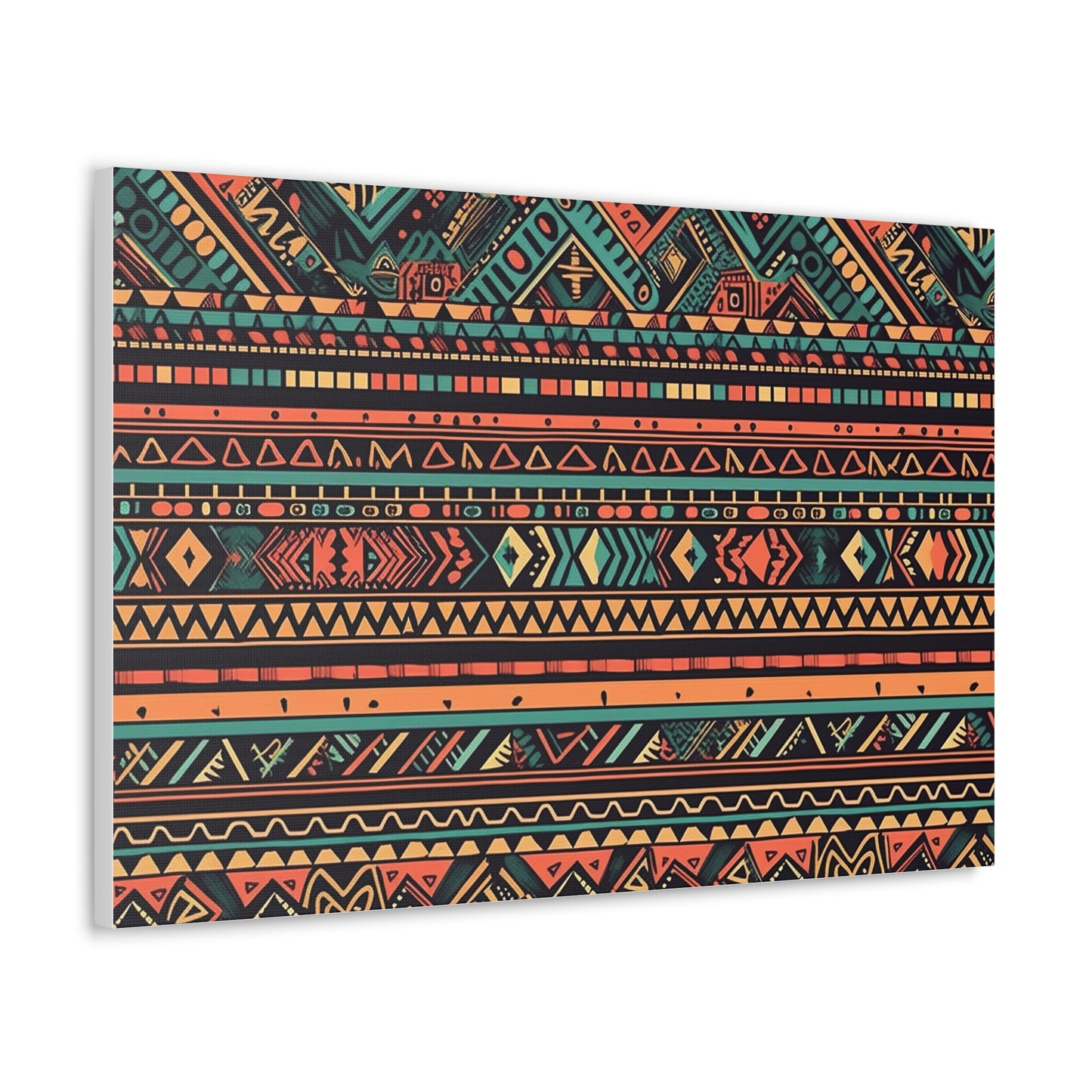 Vintage Aztec Canvas Print