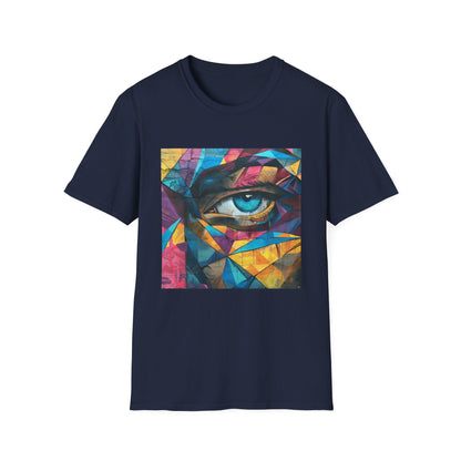 The Concrete Canvas: Urban Symphony T-shirt 
 Renegade Rhythm: Street Art Symphony T-shirt