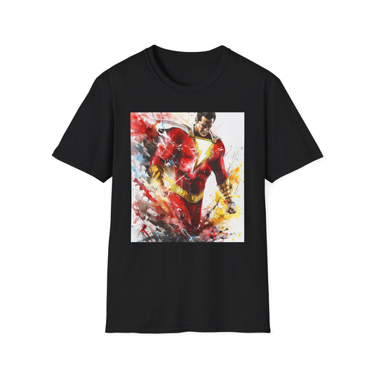 Shazam! The Power of Lightning: A Shazam T-Shirt | T-Shirt | DTG, Men's Clothing, Regular fit, T-Shirts, Unisex, Women's Clothing | Prints with Passion