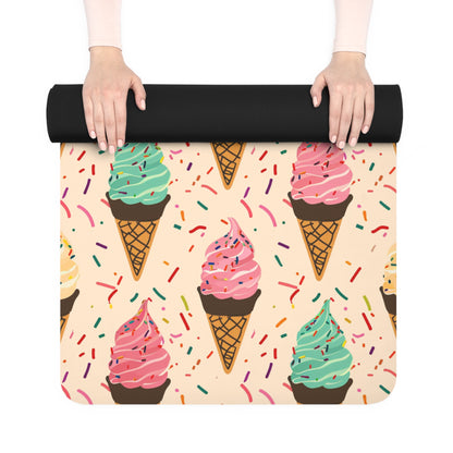 Sweet Treat Yoga Mat: Sprinkle Print