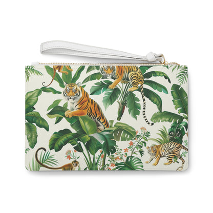 Tiger Stripe Clutch Bag