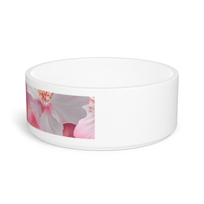 Cherry Blossom Pet Bowl: Pretty in Pink