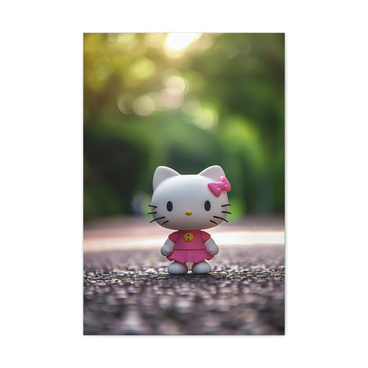 Hello Kitty Canvas: A Timeless Icon of Cuteness | Canvas | Art & Wall Decor, Canvas, Fall Picks, Hanging Hardware, Home & Living, Indoor, Top Spring Products, Valentine's Day promotion | Prints with Passion