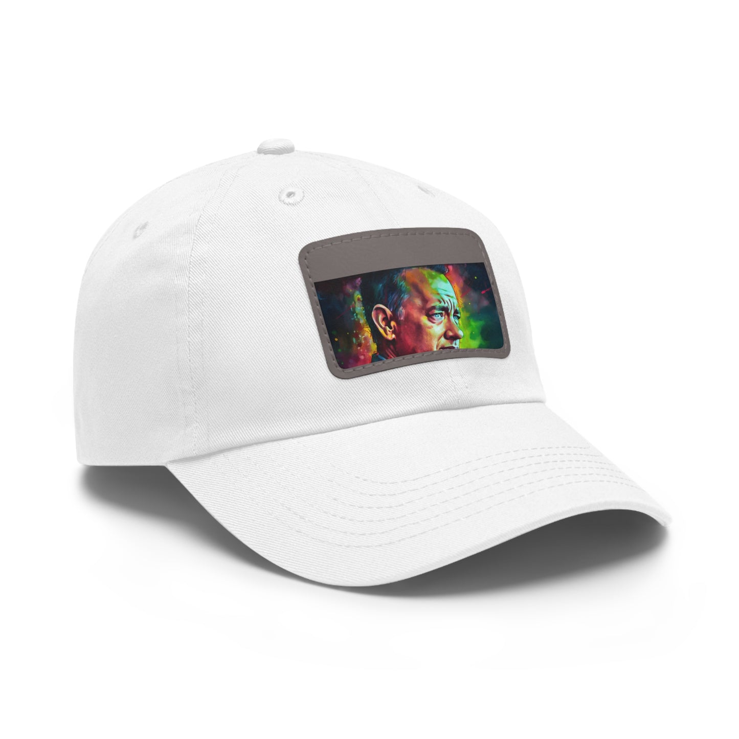 Neon Watercolor Splatter Baseball Cap Inspired by Tom Hanks