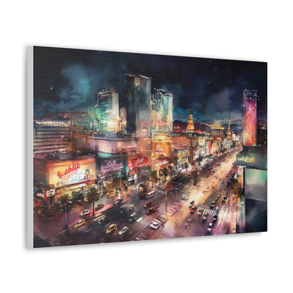 Vegas Strip Canvas Art