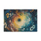 Time Vortex with Melting Numbers — Canvas Wall Art — Front Gallery-Wrapped Canvas View