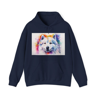 Smiling Samoyed Cloud Hoodie