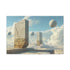 Surreal Dreamscape with Levitating Objects — Canvas Wall Art — Front Gallery-Wrapped Canvas View