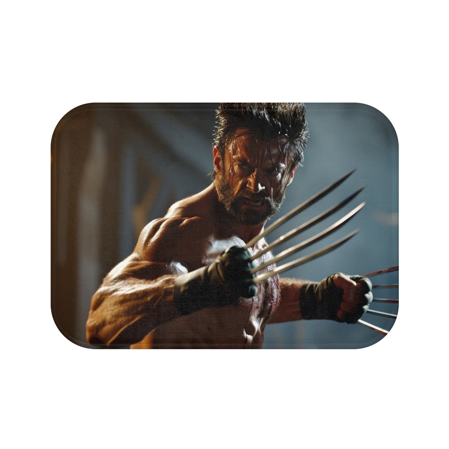 Wolverine Claws Bath Mat