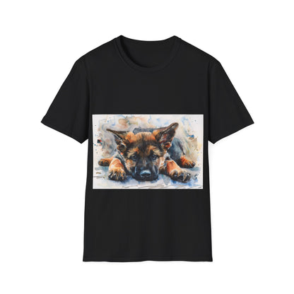 Adorable German Shepherd Puppy Tee