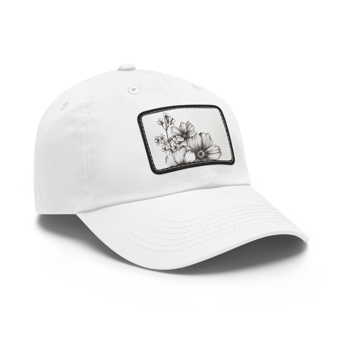 Blossom Blooms HandDrawn Baseball Cap