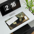 Robot Butterfly over Ancient Map — XL & XXL Desk Mat — Product Detail View 7