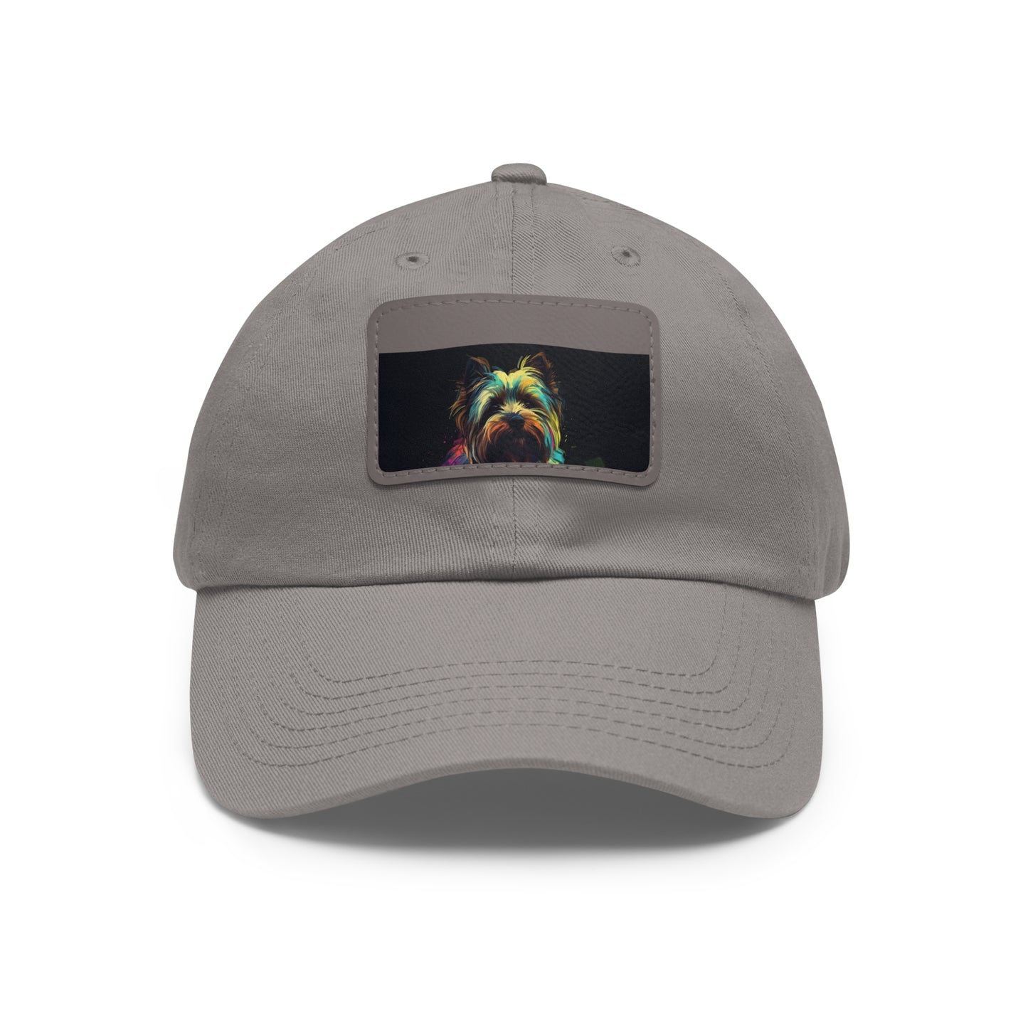 Adorable Yorkshire Terrier Embroidered Baseball Cap