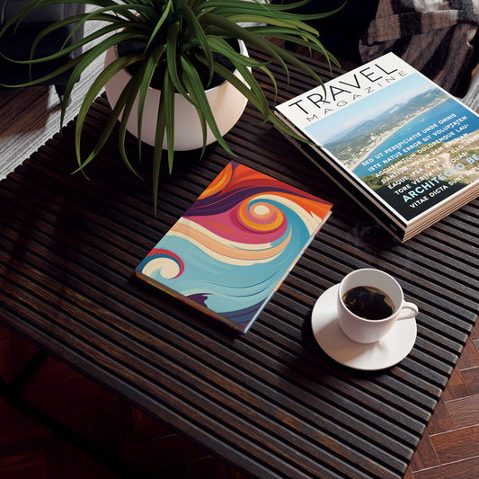 Groovy Vibes: A Retro Surf Journal | Journals | Back to School, Desk, Hardcover, Home & Living, Journals, Journals & Notebooks, Paper | Prints with Passion