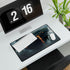 Floating Islands Orbiting a Volcano — XL & XXL Desk Mat — Product Detail View 7