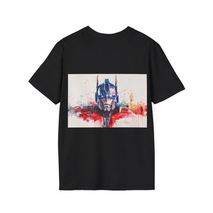 Transform Your Style with Optimus Prime Watercolor Tee