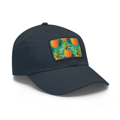 Tropical Twist Pineapple Print Cap