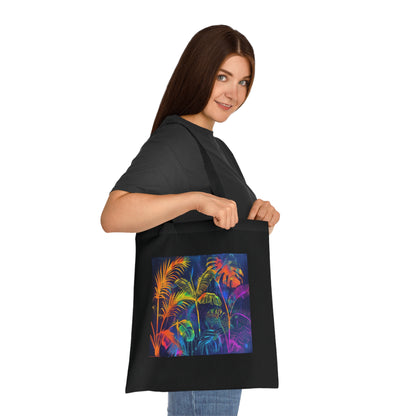 Neon Jungle Tote Bag | Tote Bag | Accessories, Bags, Cotton, DTG, Totes | Prints with Passion