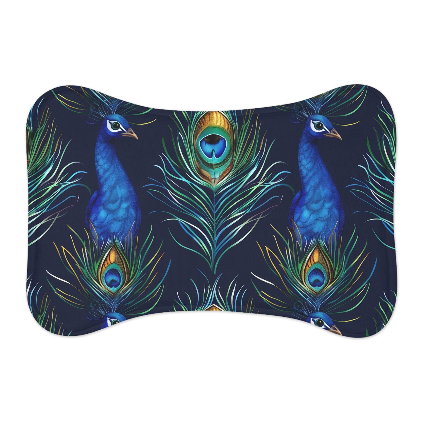 Feathered Frenzy Pet Feeding Mat