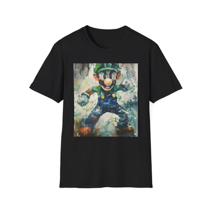 Luigi: Green Thunder T-Shirt | T-Shirt | DTG, Men's Clothing, Regular fit, T-Shirts, Unisex, Women's Clothing | Prints with Passion