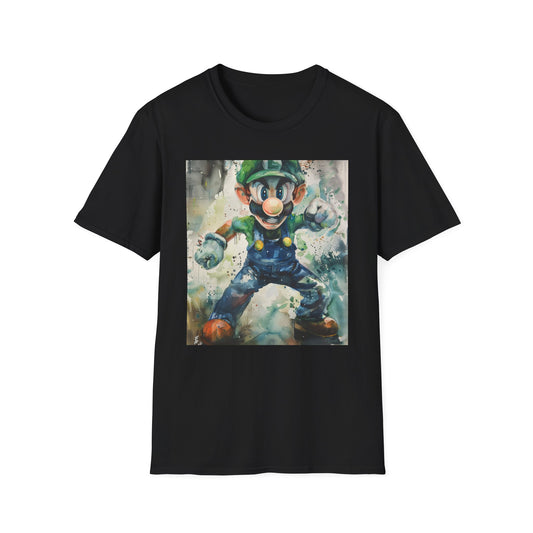 ##  Luigi: Green Thunder T-Shirt