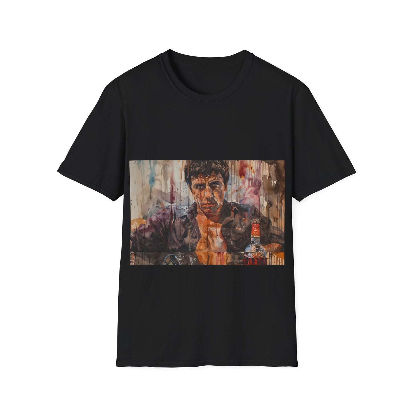 Scarface Watercolor Tony Montana Tee