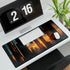 Ancient Runes Glowing Metropolis Gaming XXL Extended Desk Mat - View 4 | Prints With Passion