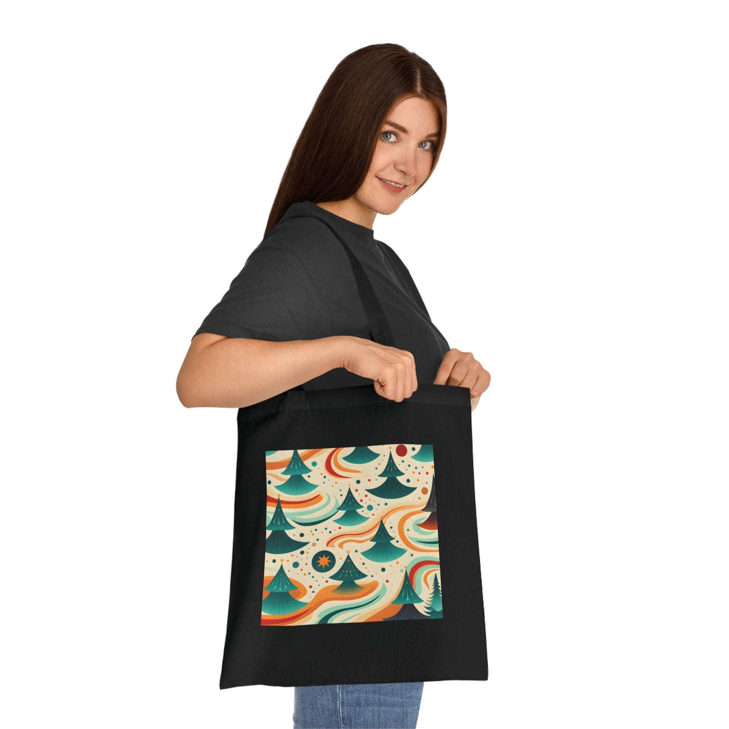 Groovy Waves Retro Tote Bag | Tote Bag | Accessories, Bags, Cotton, DTG, Totes | Prints with Passion