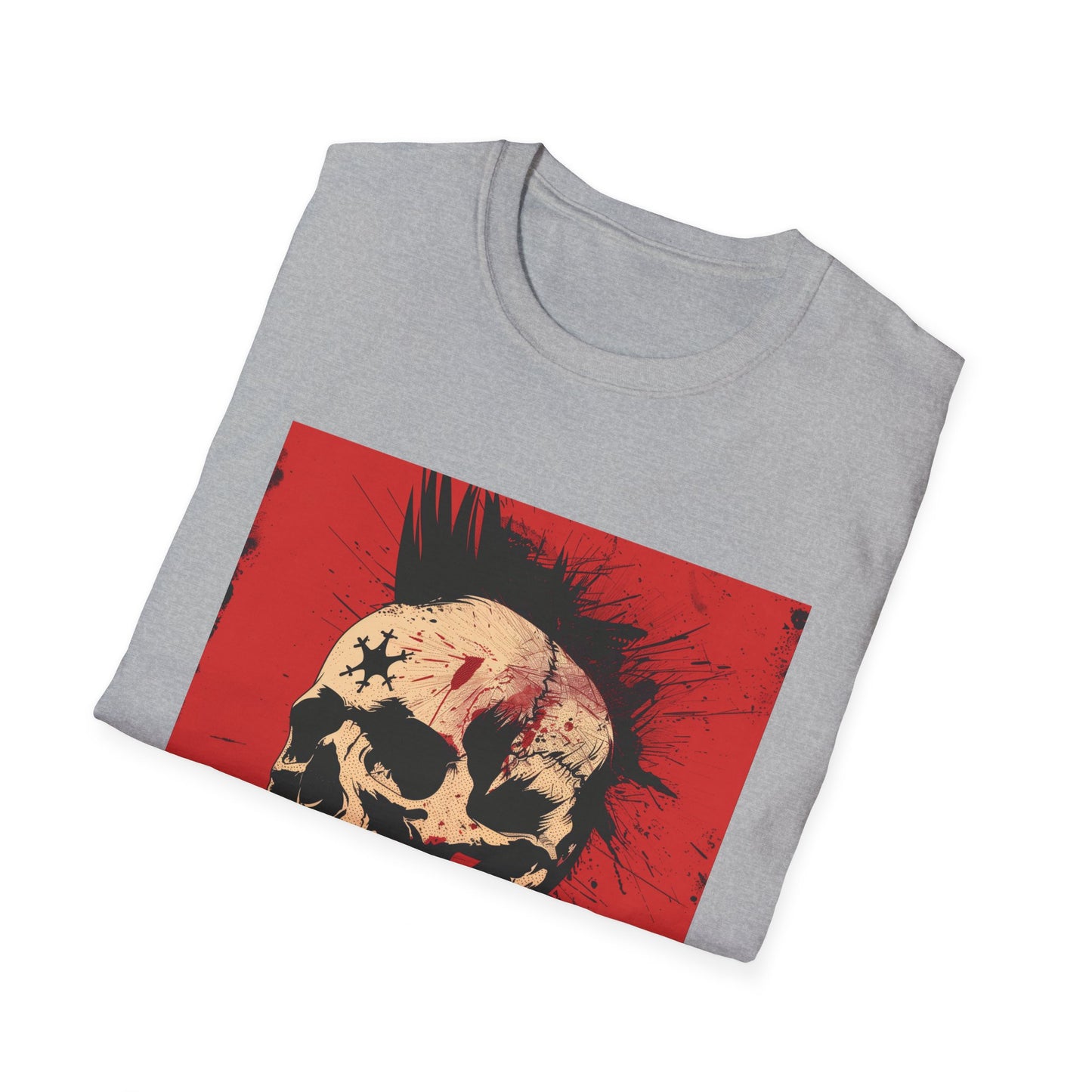 Anarchy's Anthem: Punk Rock Skull T-Shirt