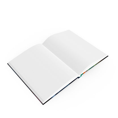 "Bezos: A Neon Vision in Blue Journal - High-quality, versatile, and stylish journal perfect for jotting down billion-dollar ideas. Makes a great gift! Shop now."