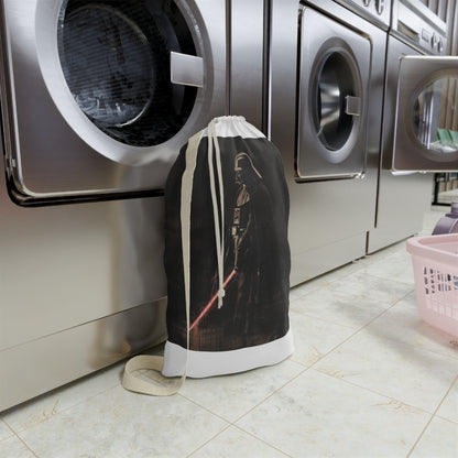 "Dark side Darth Vader Sith laundry bag for Star Wars fans"