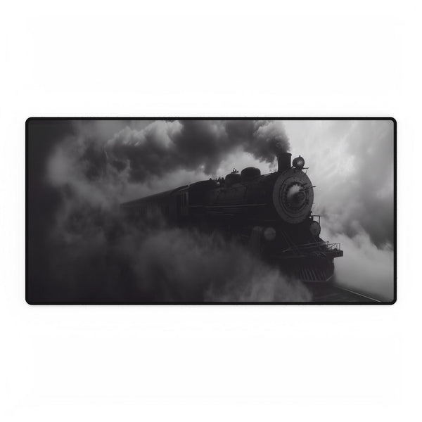 Train Made of Smoke and Dreams — XL & XXL Desk Mat — Full Top-Down Artwork View