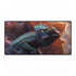 Chameleon Blending into Nebula Wall Gaming XXL Extended Desk Mat