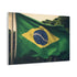 Brazil Flag — Canvas Wall Art — Product Detail View 6