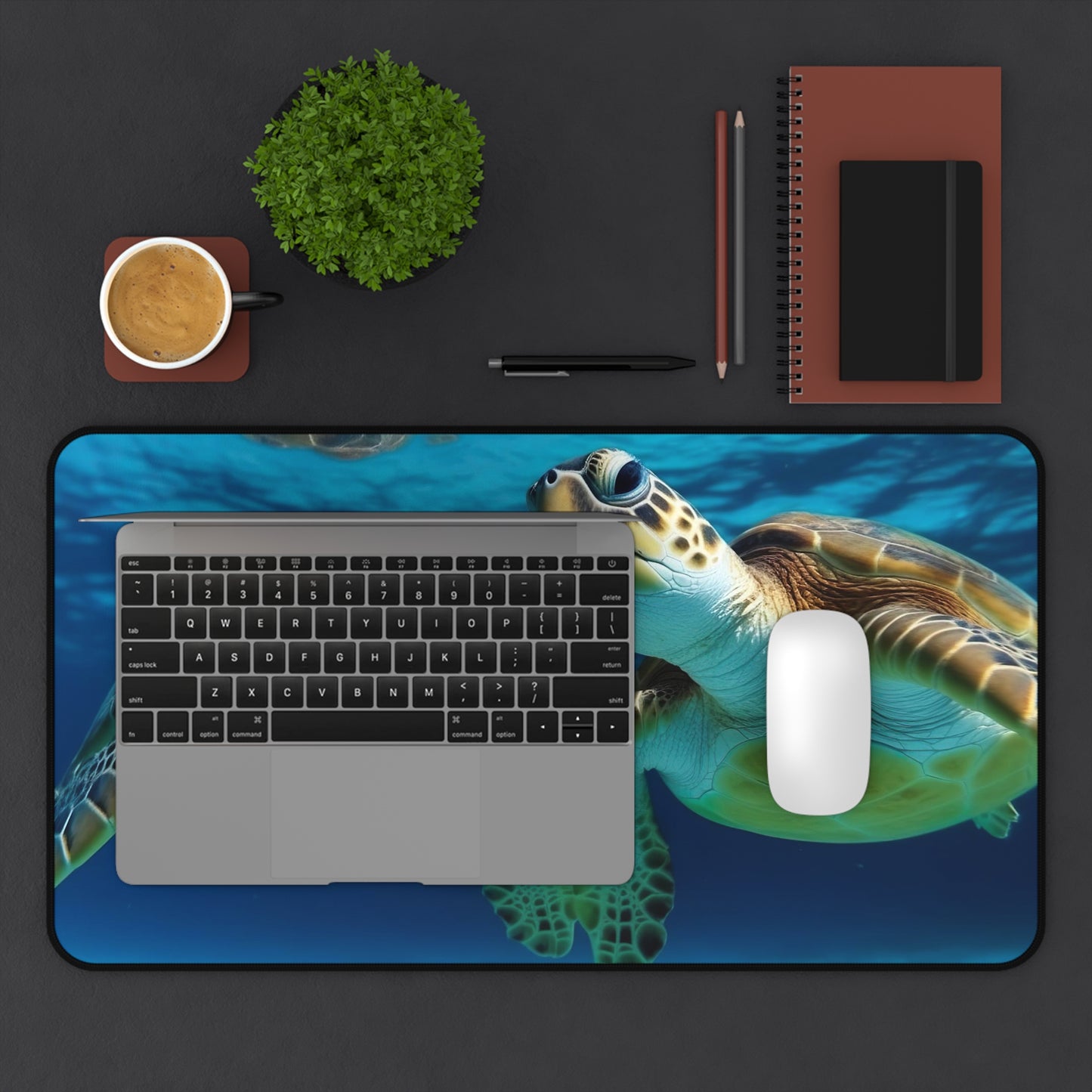 Turtle Paradise Desk Mat