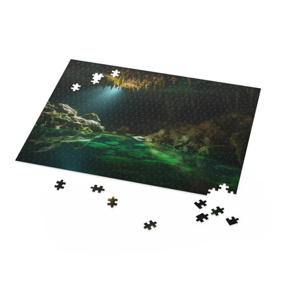 Glowing Cave Jigsaw Puzzle