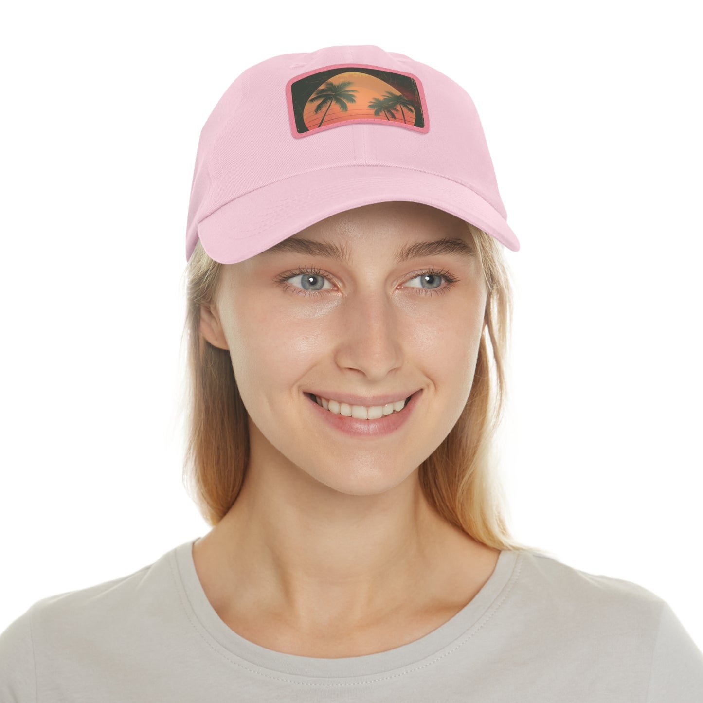 Vintage Sunset Paradise Baseball Cap